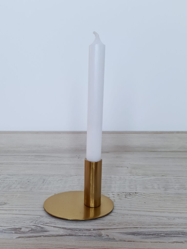 Kerzenständer MINIMALISTIC gold 2