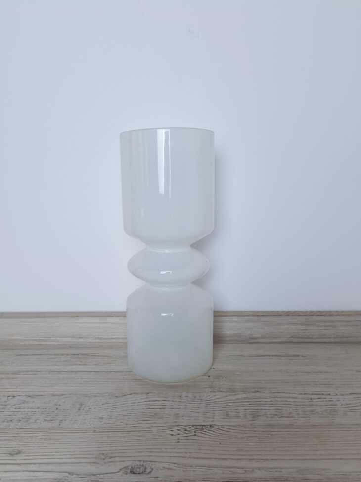 Vase MINIMALISTIC white groß