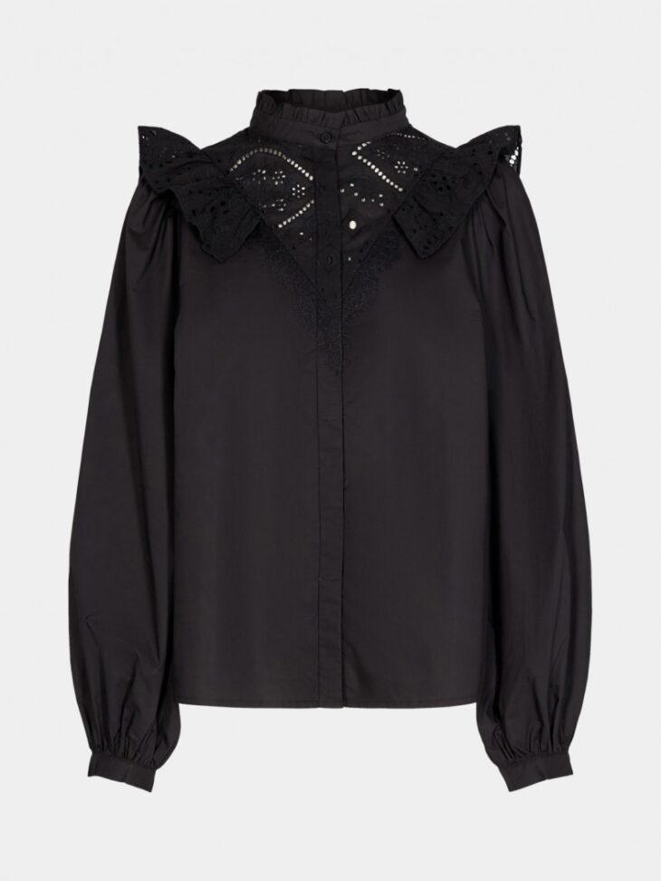 lautenschlagerLOVESyou Bluse black sofie-schnoor-blouse