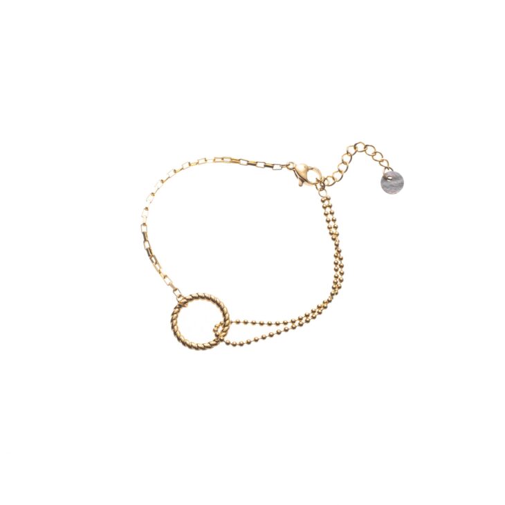lautenschlagerLOVESyou GO DUTCH LABEL Armband Twisted Circle gold