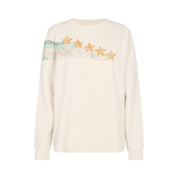 lautenschlagerLOVESyou Sofie Schnoor Pullover RAINBOW & STARS Sweater antique white