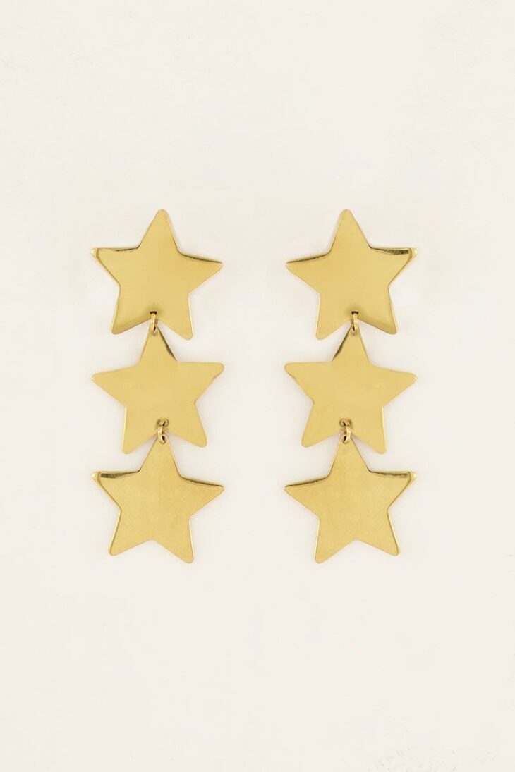 lautenschlagerLOVESyou My Jewellery Ohrringe STARS gold