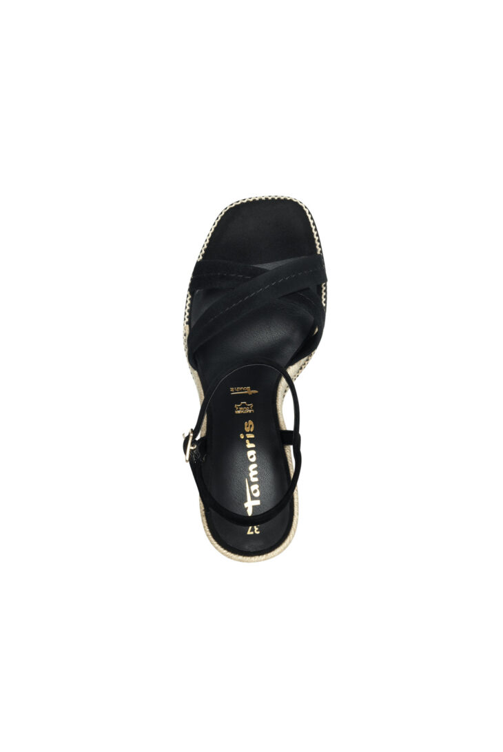 Sandalette mit Keilabsatz black 2 Tamaris