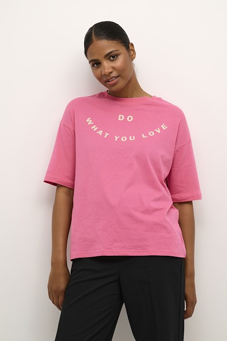 lautenschlagerLOVESyou KAFFE T-Shirt KASONNA shocking pink 4