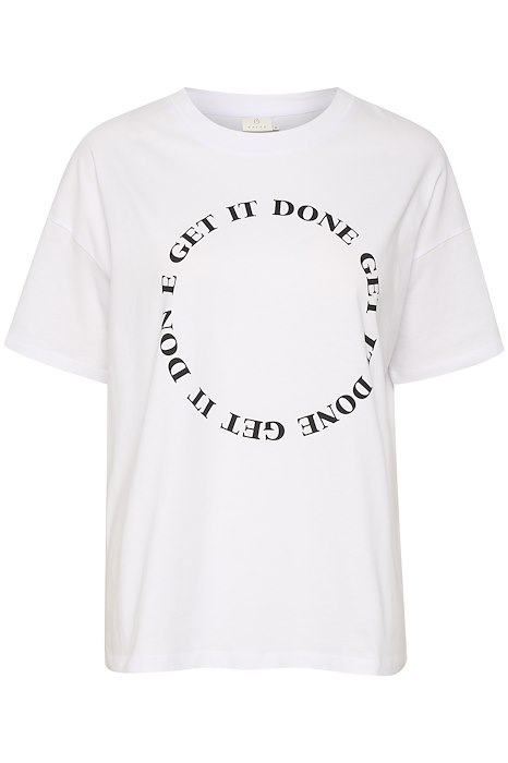 lautenschlagerLOVESyou KAFFE T-Shirt KAkettie optical white
