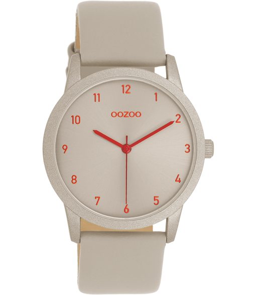 OOZOO taupe red