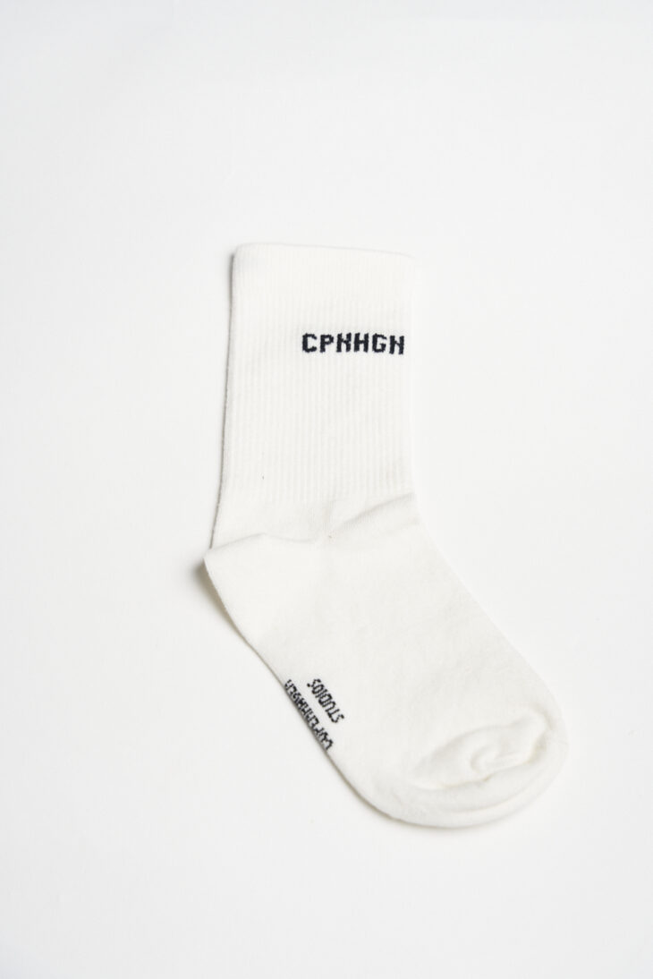 lautenschlagerLOVESyou COPENHAGEN STUDIOS Socken CPH SOCKS 1 cotton blend off white